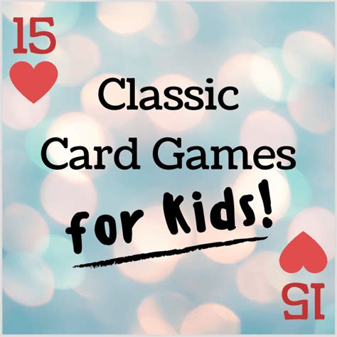 angler kid card game|15 Simple, Easy and Fun Classic Card Games for Kids.